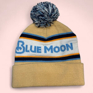 Blue Moon Brewing Denver Colorado RiNo District Winter Pom Pom Beanie